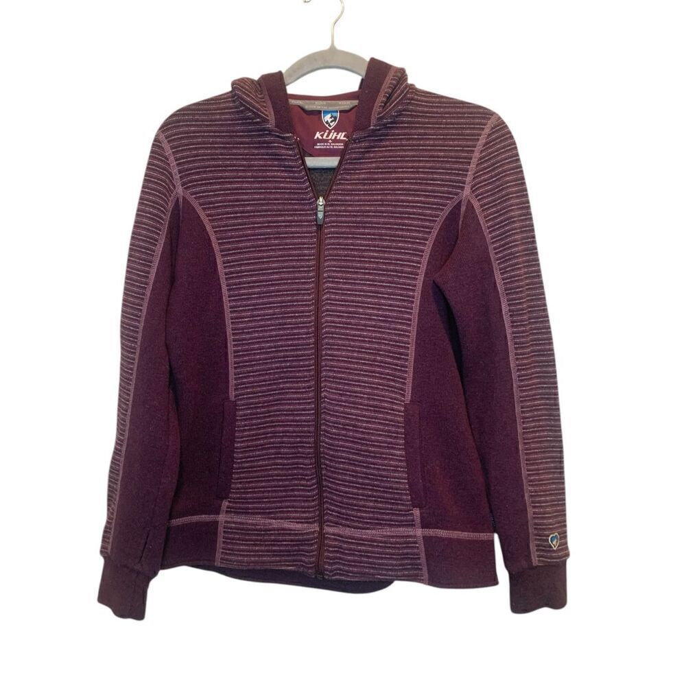 Kuhl Chianti Sovana Fleece Hoody Sweater Jacket Small